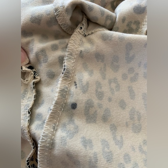 PUMA Girls Infant Leopard Print Pink Knit Zip Jacket Sweatshirt Sz 12 month - Picture 16 of 17